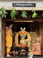 Pujana at Shri Adi Shankaracharya Sannidhi by HH Swamiji and Paduka Pujana (10 Aug 2025)